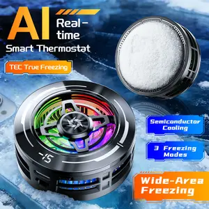 Artefak Pendingin Radiator Ponsel Baru dengan Penyerapan Magnetik Cocok untuk Permainan Langsung AI Real-time Smart Thermostat TEC True Freezing