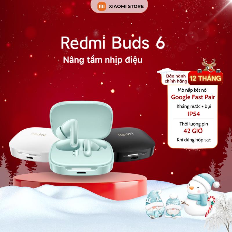 Tai nghe Bluetooth TWS Xiaomi Redmi Buds 6 