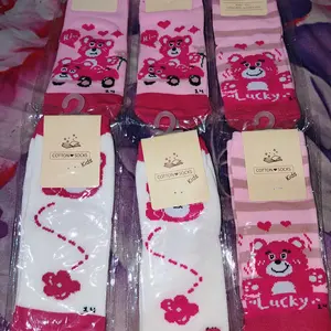 (1/3/6PCS) SANRIO KAOS KAKI ANAK CEWEK KAOSKAKI PEREMPUAN CINNAMOROL MELODY KUROMI LUCU