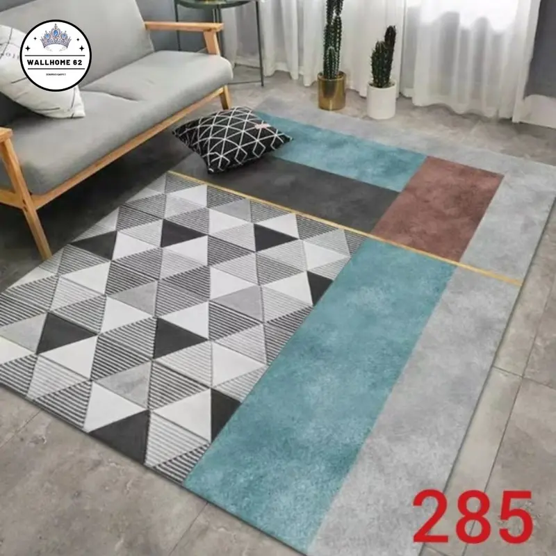 WallHome Karpet Lantai Eropa Import Polyester 100X150cm 3