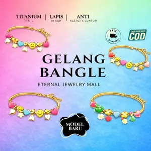 301-315  Gelang Bangle Fashion Gelang Titanium Wanita Korean Style