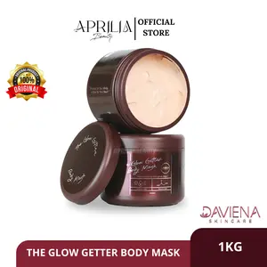 DAVIENA SKINCARE - The Glow Getter Body Mask 1Kg Daviena Skincare | Masker Badan | Masker Pencerah Badan | Body Mask