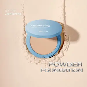Wardah Lightening Powder Foundation Light Feel 12 gr - Full Cover / Refill - Bedak Padat ( Kemasan Baru)