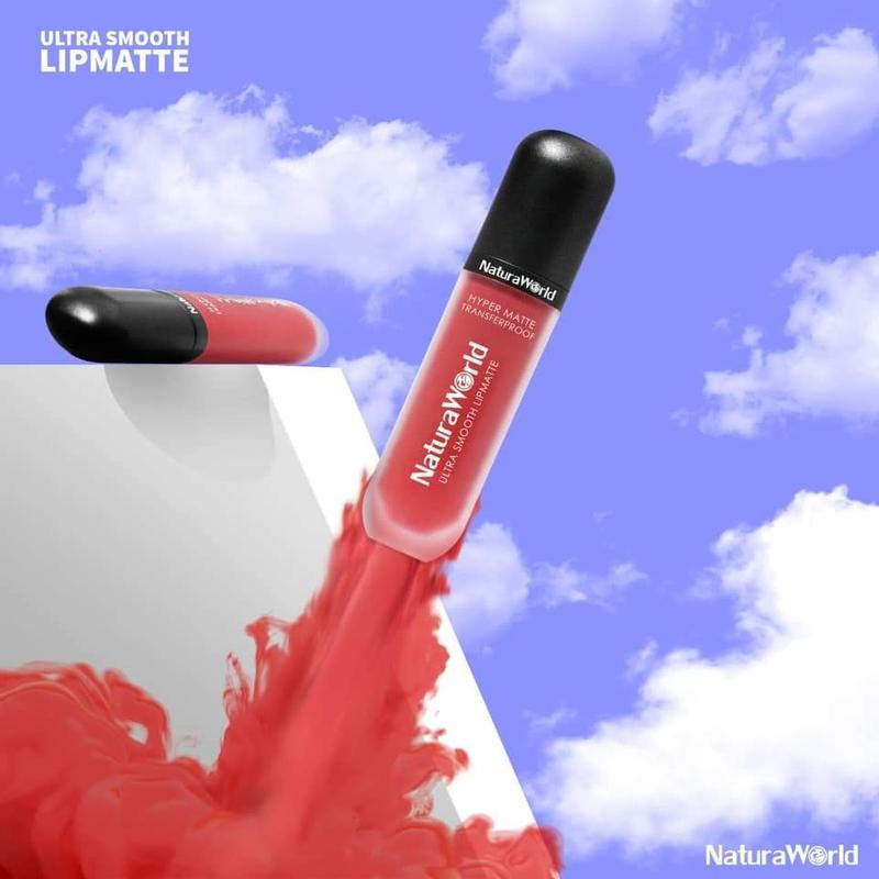 1 Paket Lipmatte Naturaworld Isi 6 pc 3
