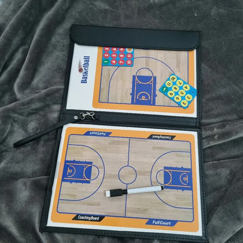 Papan Strategi Basket ~ Basketball Coach Board 7