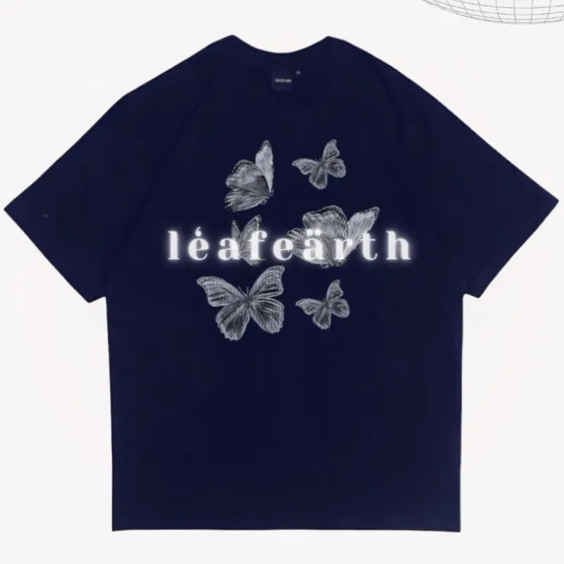 T-SHIRT COUPLE BUTTERFLY NAVY 0