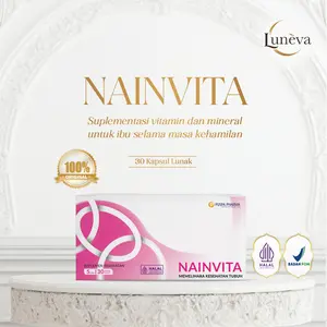 Nainvita | Quatrefolic | Menjaga Daya Tahan Tubuh | Membantu Pemenuhan Nutrisi bagi Ibu Hamil | Vitamin & Mineral Ibu Hamil | BPOM & HALAL | 30 Kapsul Lunak