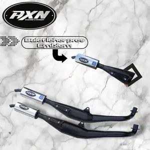 Knalpot Fiz r.fiz.force 1 garing kemrincing emblem