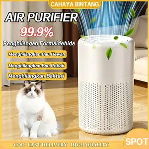 Air Purifier 3 in 1 Filter Aromatherapy Air Cleaner Elektronik Rumah Tangga Pembersih Penyaring Udara Penjernih Ruangan Pelembap Udara dengan Jangkauan Terluas Membunuh Virus dan Bakteri