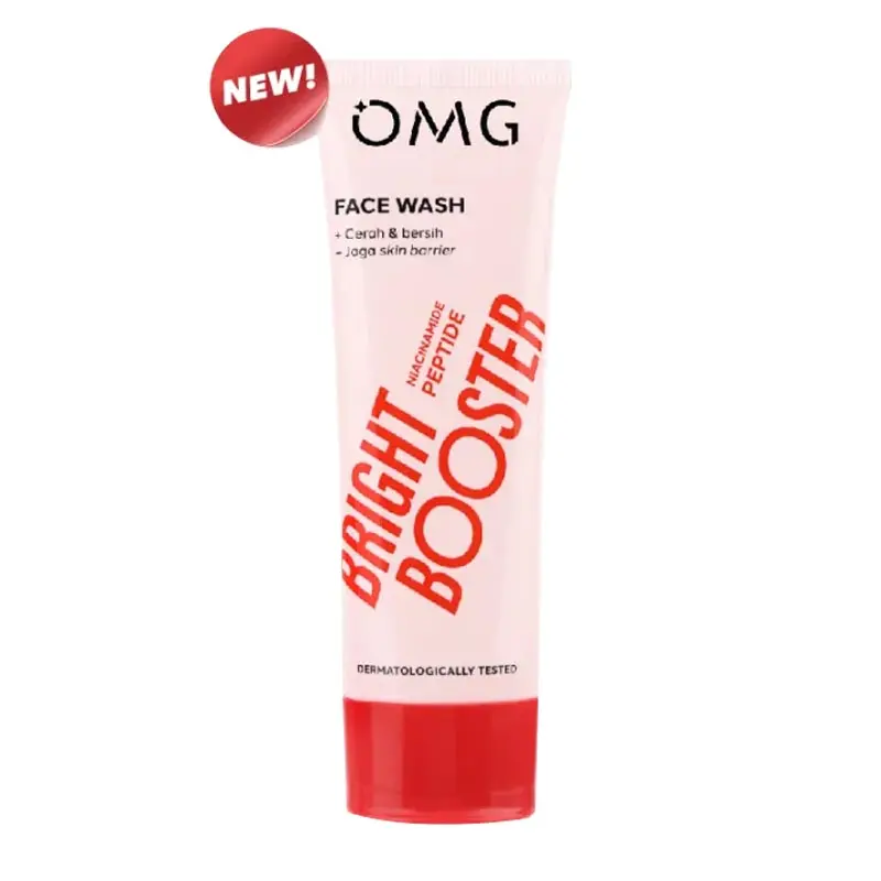 OMG Bright Booster Niacinamide Peptide Face Wash