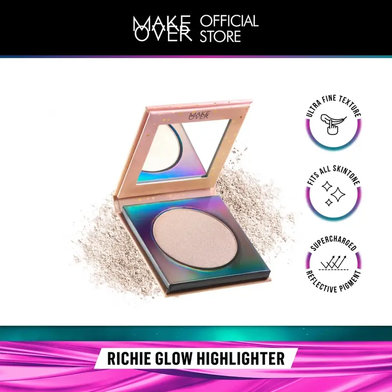 MAKE OVER Riche Glow Face Highlighter 13 g 1
