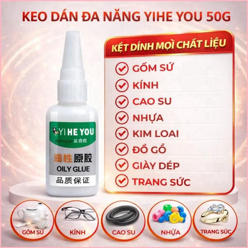 5 Chai Keo Dán Đa Năng, Keo Dán Mọi Chất Liệu Siêu Dính Khô Nhanh Bách Hóa HOME…