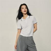 Gambar Giordano Women's (Online Exclusive) Korea Polo Pullover 0535659701 - Signature White, S dari Giordano Indonesia Kota Administrasi Jakarta Barat 2 Tokopedia