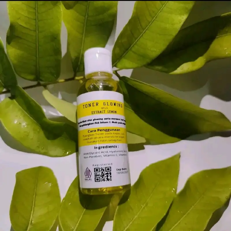 PROMO HEMAT 3 PCS TONER GLOWING EXTRACT LEMON (30ML) 2