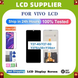 For Vivo Y27-4G/Y27-5G/Y27S/y35+/Y35m+  LCD Phone Display Touch Screen Accessory Digitizer Assembly Replacement