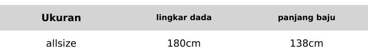 Product Introduction of Kaftan Jumbo Jazil Rayon Premium Lengan Panjang Ld 180Cm 0