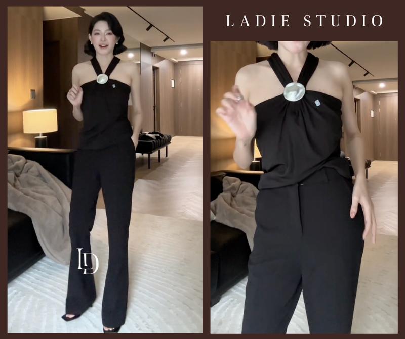  Quần Tây Nữ Ống Loe Công Sở Cạp Cao Đứng Form Tôn Dáng QT32 Ladie Studio 