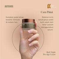 Gambar Amura Rich Night Pro-Age Cream Wajah 5x Ceramide untuk Revititalisasi & Hidrasi Kulit Dewasa (30g) c2 dari Amura Skincare Kab. Lumajang 3 Tokopedia