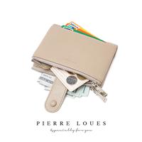 Gambar [Exclusive di Tiktok] Dompet Pendek Wanita Kulit PU PIERRE LOUES Zella Wallet - Brown dari Baellerry ID Kota Administrasi Jakarta Barat 5 Tokopedia