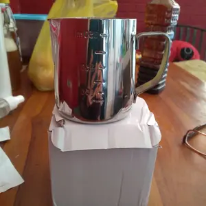 Marumura Milk Jug Stainless Steel | Cangkir Latte Art