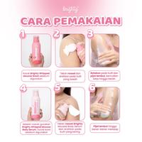 Gambar Brighty Whipped Mousse Body Wash sabun pencerah sabun whieting whitening soap sabun badan sabun muka sabun tangan pemutih dan sabun serbaguna sabun pencerah badan dan instan whitening sabun mandi Sabun viral terbaik ampuh BPOM dari brighty.id Kota Bekasi 3 Tokopedia