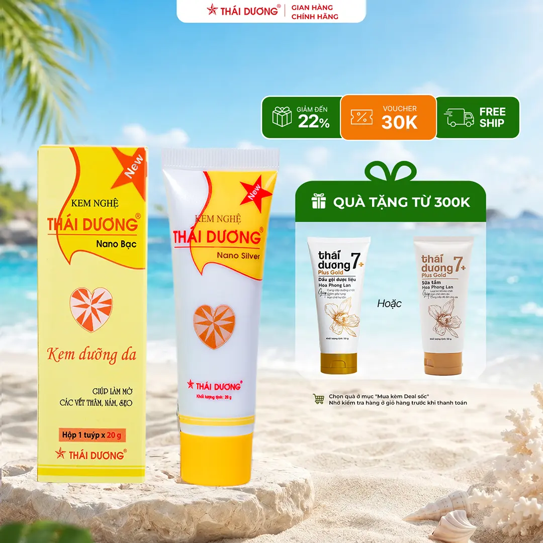 Kem nghệ  Thái Dương (Hộp 1 tube x 20g) - Sao Thái Dương