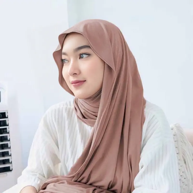 PASHMINA KAOS RAYON SUPER PREMIUM/ PASHMINA TURKI//PASHMINA RAYON OMAN/PASHMINA STYLE TURKEY SHAWL Muslim Panjang Jilbab pashmina dubai shawl 3