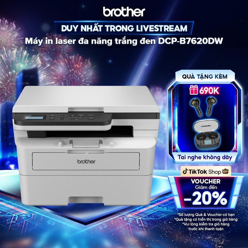 Máy in laser đa năng trắng đen Brother DCP-B7620DW