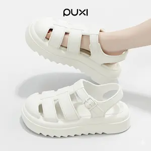 PUXI Sendal Soft Steps Seola Wanita Dewasa Kekinian Sandal Daily Cewek Premium Elegancy Terbaru Size 36-41