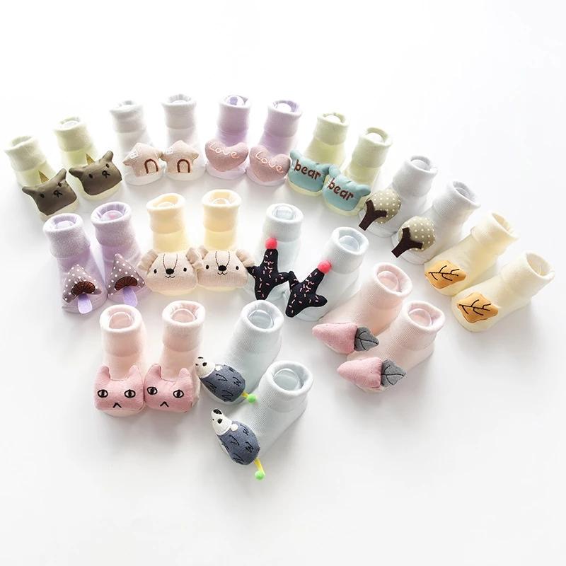 Kaos kaki anak bayi karakter boneka 3D lucu / baby socks 3D anti slip kaos kaki bayi unisex 4