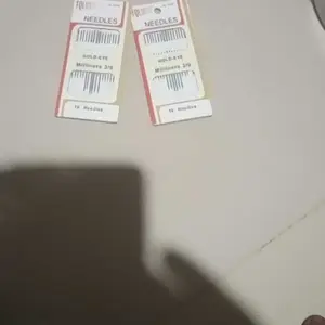 Regal JARUM JAHIT TANGAN REGAL GOLD EYE MILINERS REGAL 1/5 ISI 16 NEEDLES Gold-Eye Milliners 3/9