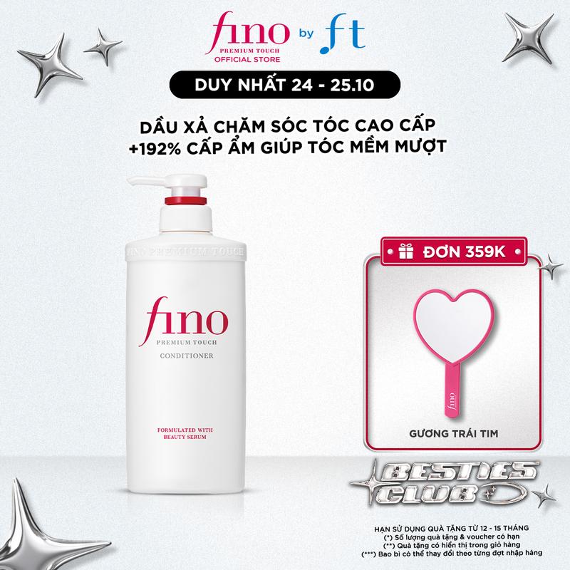 Dầu xả chăm sóc tóc cao cấp FINO PREMIUM TOUCH CONDITIONER B 550ML