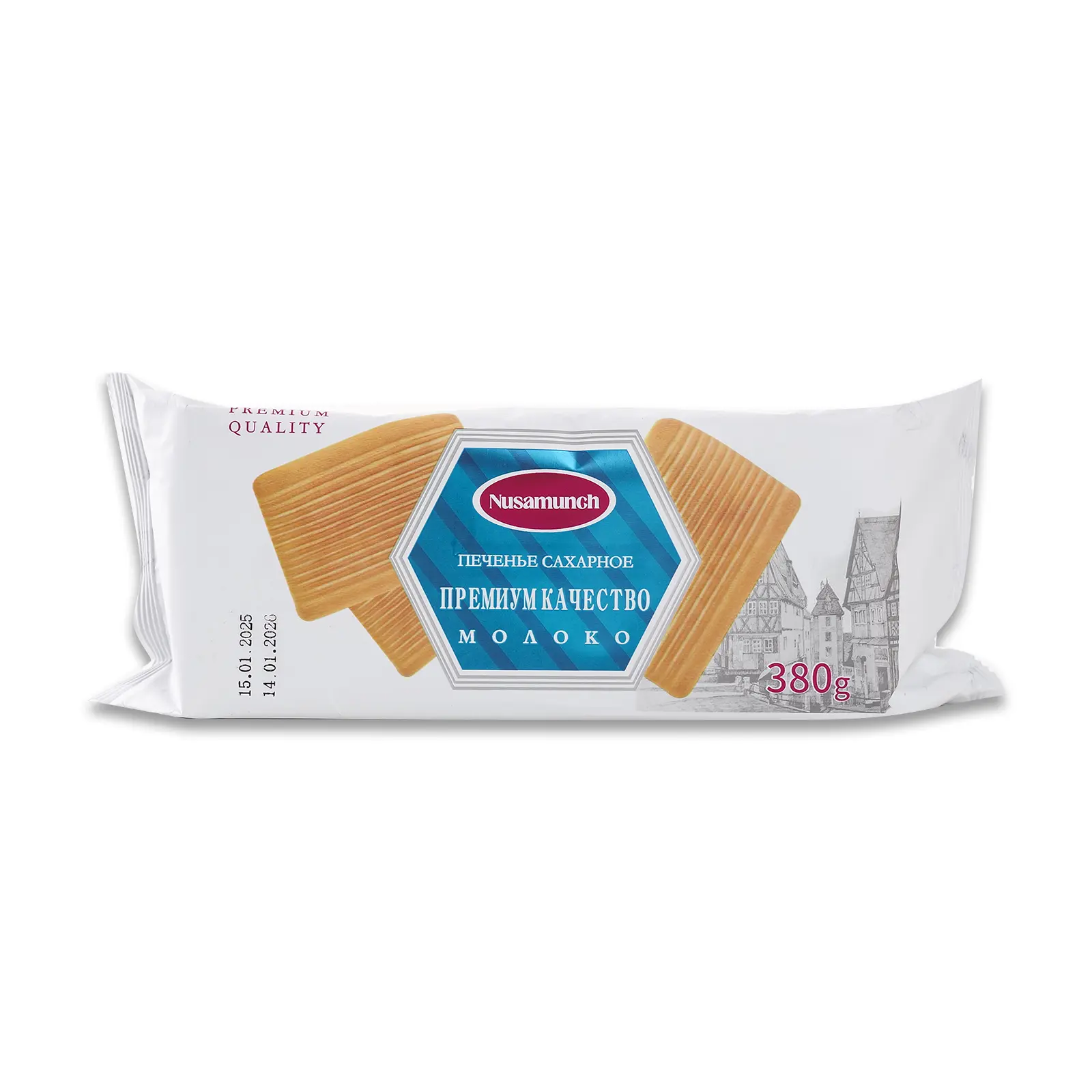 【COD】Nusamunch Biskuit Impor Rusia 380gr - Sarapan Renyah, Aromatik, dan Lezat untuk Camilan Sehat!