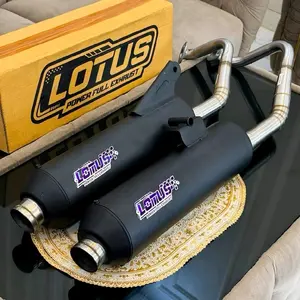 kenalpot setandar recing LOTUS BBeat_Vario_Sepin_Fazio_Fino_Scopy_Nmex_Aerox_Nex_Pcx_Mio_X lide