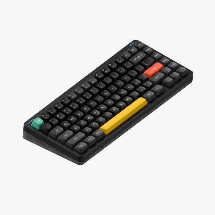 Gambar NuPhy NuPhy Halo75 V2 QMK/VIA Wireless Mechanical Keyboard - Obsidian Black, Raspberry (46gf) dari Nuphy Kota Administrasi Jakarta Barat 5 Tokopedia
