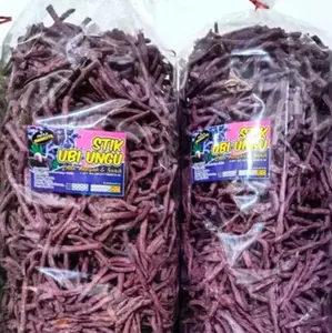 stik ubi ungu renyah rasa mantul ada rasa manisnya asli dari ubi ungu /stik ubi ungu 1kg