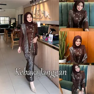 Kebaya Ayu Janggan Premium Rok Songket Baju Kondangan Wisuda Songket Elegan Kekinian Kebaya Lamaran Kebaya Tunangan Terbaru Kekinian Elegan