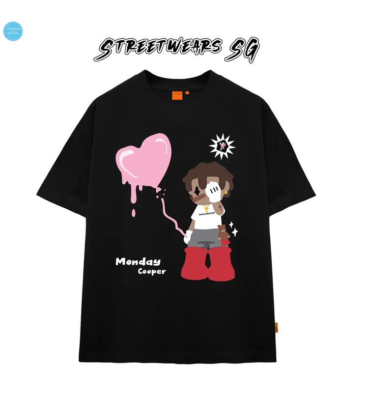 Áo thun Circle Boy Sunday Copper 2 Cao cấp nam nữ Form rộng - Streetwears SG…
