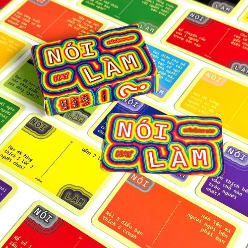  Bộ Nói hay Làm RainBowVer -Truth or Dare Việt Hóa Mang đến sự thú vị tạo cơ hội tìm hiểu và gắn kết tình bạn Bộ Bài Thẻ Bài 