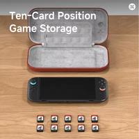 Gambar HAGIBIS PORTABLE CARRYING CASE FOR SWITCH 2 COLORFUL TRAVELING BAG HARD SHELL WITH 10 Games CARTRIDGES SPANDEX ULTRA SOFT COVER - Sky Blue dari HAGiBiS Indonesia Store Kota Depok 4 Tokopedia