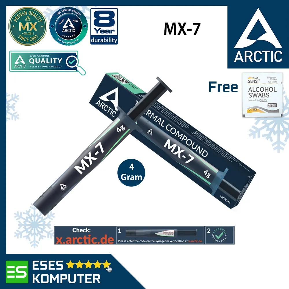 Thermal Paste ARCTIC MX-7 (4 Gram) - MX7 4Gr ULTIMATE Performance