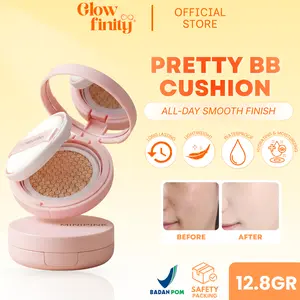 MINIPINK Perfect Cover Air Cushion Powder Foundation BB Moisturizing Cream Waterproof BPOM - MP031