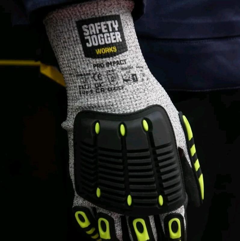 Safety Jogger Proimpact 4X42CP Heavy Dut Impact Gloves 0