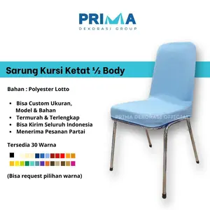 Sale Sarung Kursi Cover Futura Setengah Body 1/2 Badan Custom Warna