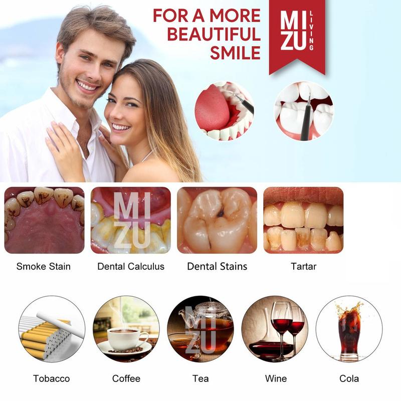 MIZU SHIKA-LITE Dental Scaler Pembersih Karang Gigi Sonic Electric Toothbrush Sikat Gigi Elektrik 4