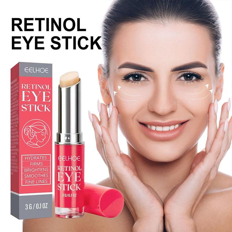 Product Introduction of EELHOE Krim Mata Retinol Stick 3g Perawatan Mata Melembabkan dan Melembabkan Mengencangkan Kulit Menghaluskan Garis Mata Mencerahkan Lingkaran Hitam dan Kantung Mata 21
