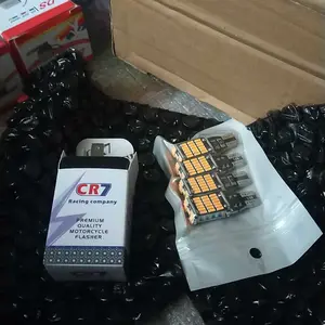 PAKETAN HEMAT LAMPU SEIN SEN DAJJAL 4 PCS + FLASER SEN CR7 ORIGINAL UNIVERSAL SEMUA MOTOR