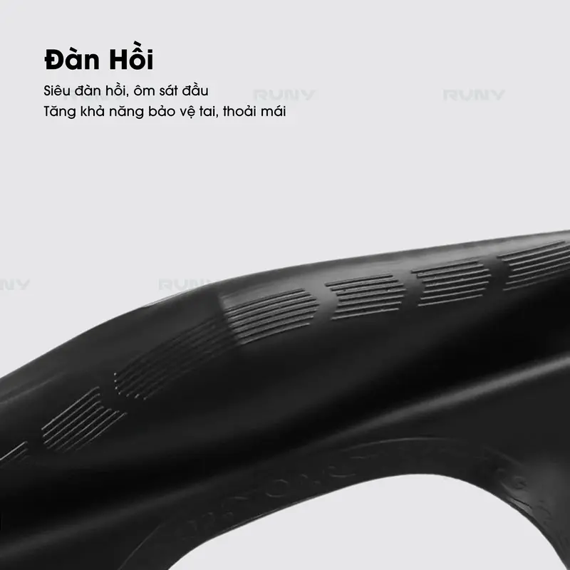 Mũ Bơi Người Lớn Silicone Dùng Được Cho Nam Nữ Bịt Tai - Ngăn Nước - Chùm Búi Tóc - MB02 5