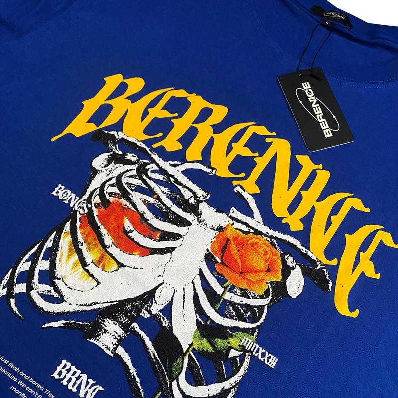 Product Introduction of Berenice T-shirt Bones Blue Benhur | Kaos Distro Pria | Combet 24s 14