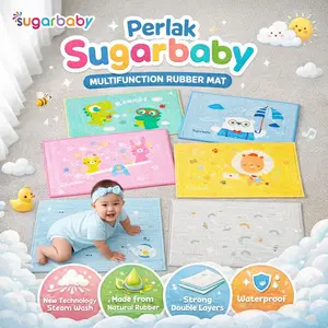 Sugar Baby / Crown / Lusty Bunny Perlak Bayi (Perlak Karet Waterproof Bayi untuk Ompol)